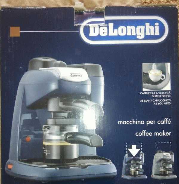 Бойлерная кофеварка DeLonghi EC 9 фото