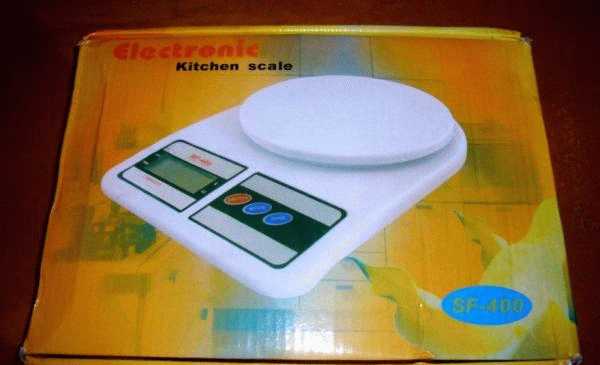 Электронные кухонные весы Electronic SF-400 фото