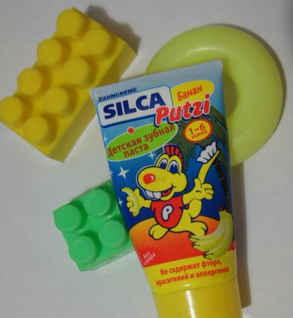 Детская зубная паста Silca Putzi фото