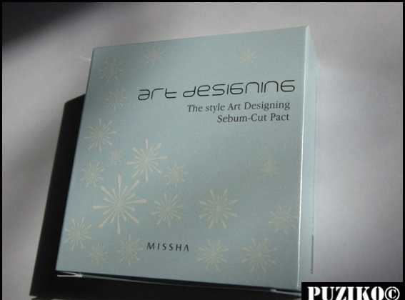 Пудра Missha The Style Art Designing Sebum-Cut Pact #01 Clear mint фото