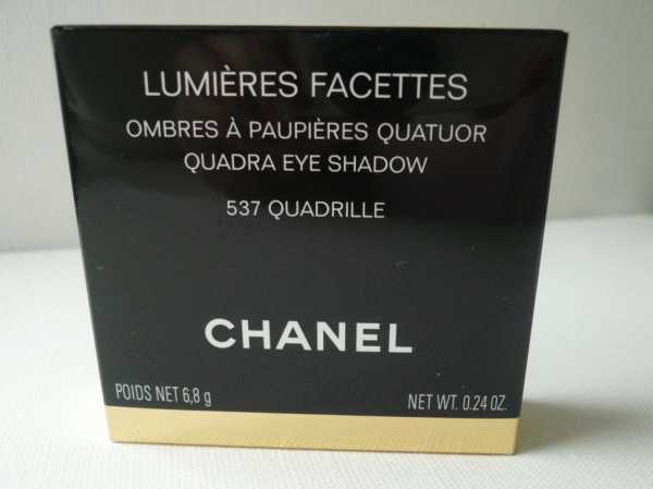 Chanel Lumieres Facettes Quadra Eye Shadow 537 Quadrille - моя розовая любовь фото