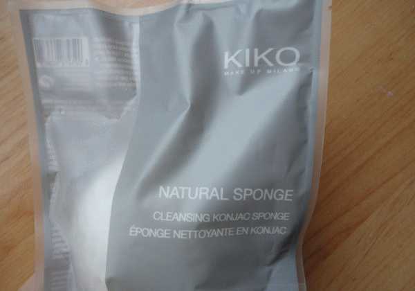 Нежнейшее, но эффективное очищение кожи - Kiko Cleansing Konjac sponge фото