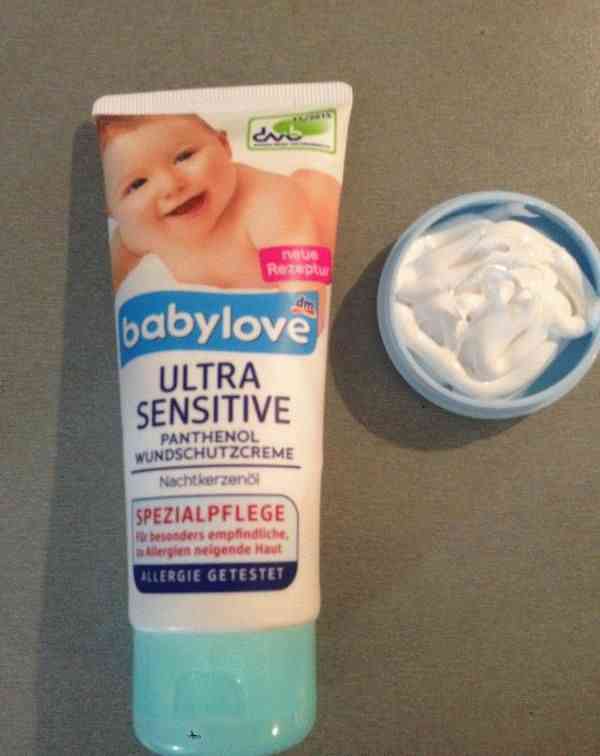Детский крем Babylove Ultra Sensitive фото