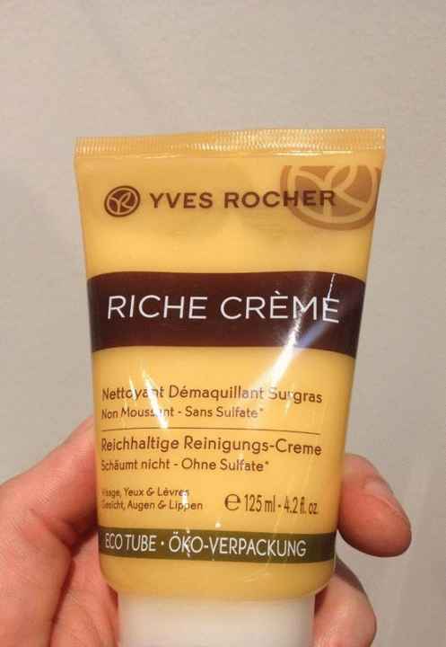 Крем питательный для умывания Yves Rocher Riche Creme фото