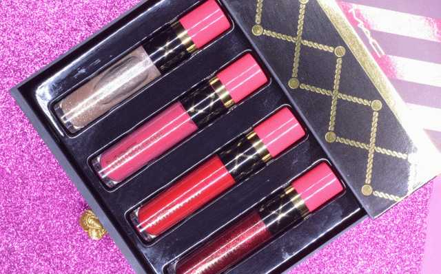 MAC Red Nutcracker Sweet Gloss Lip Kit  