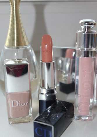 Dior: Помада Rouge Dior 314 Beige
