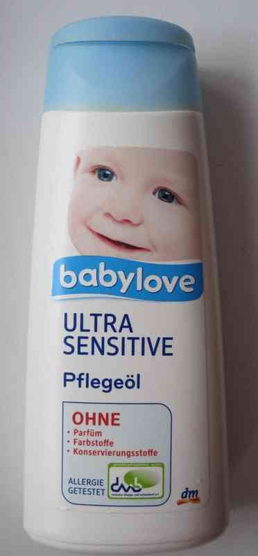 Ухаживающее масло для очень чувствительной кожи младенца Babylove фото