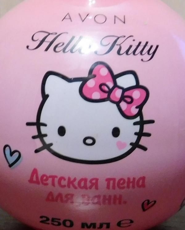 Детская пена для ванн Avon Hello Kitty фото