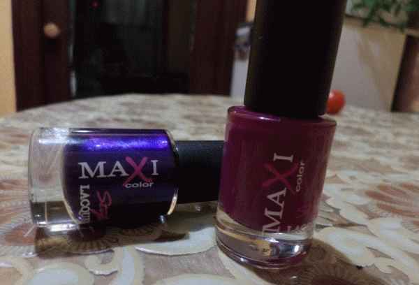 Лак для ногтей Maxi Color Style Lacquer фото