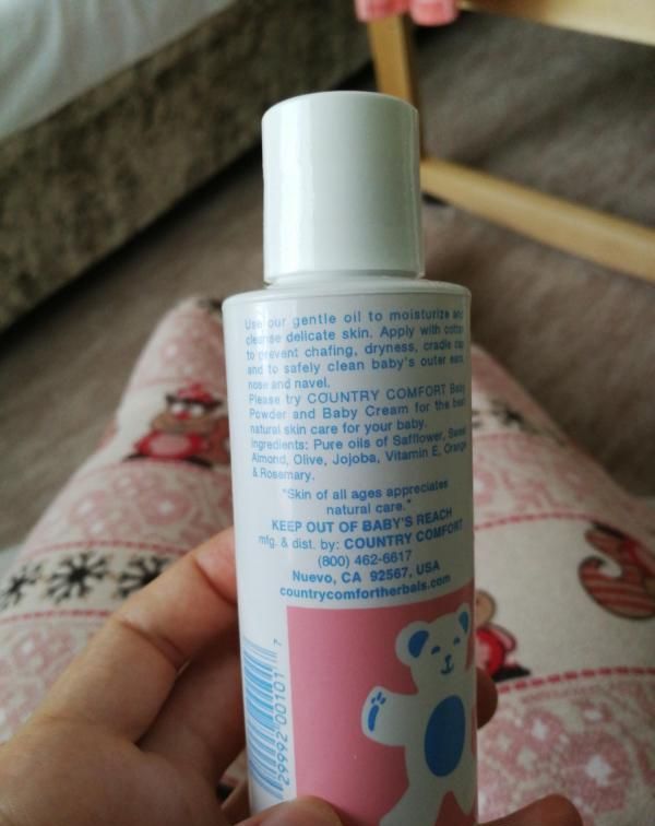Детское масло Country Comfort Baby oil фото