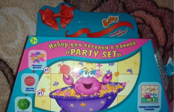 Набор для веселья в ванной Baffy Party Set фото
