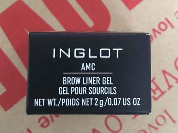 Гель для бровей Inglot AMC brow liner gel фото