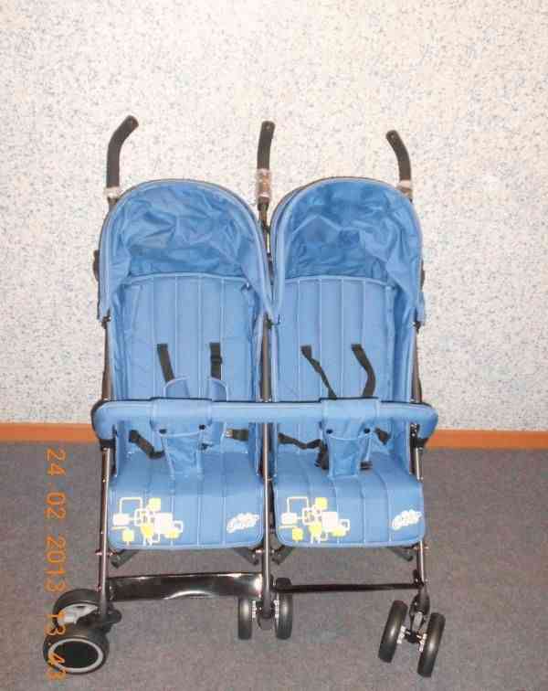 Коляска-трость для двойни Baby Care Citi Twin фото