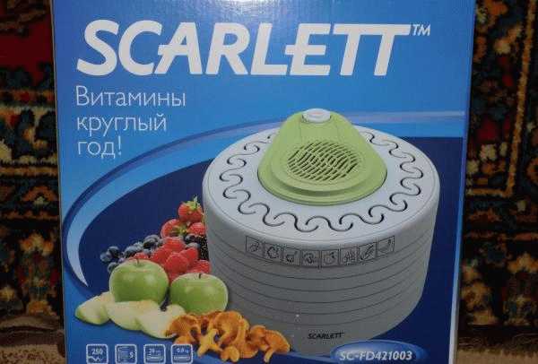 Сушилка для овощей и фруктов Scarlett SC-FD421003 фото