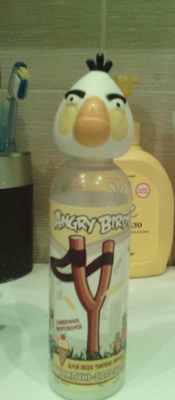 Шампунь Angry Birds сливочное мороженое фото