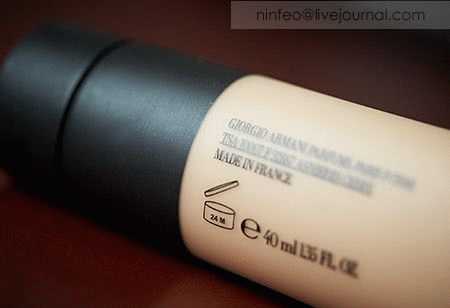 Giorgio Armani - оттеночная вуаль Face Fabric Second Skin nude makeup SPF 12 фото