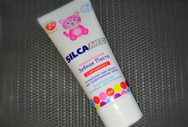 Гелевая зубная паста Silca MED для детей фото