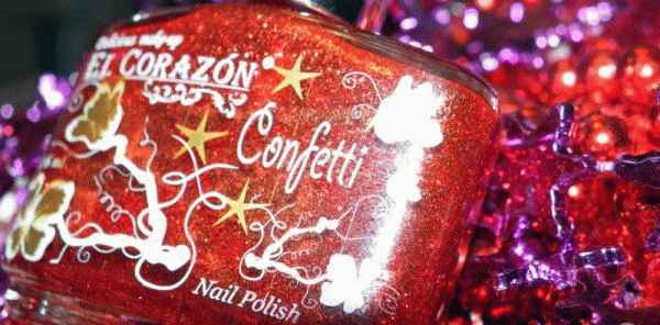 Лак для ногтей El Corazon Confetti фото