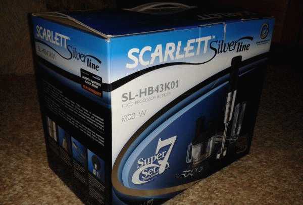 Кухонный процессор-блендер Scarlett SL-HB43K01 фото