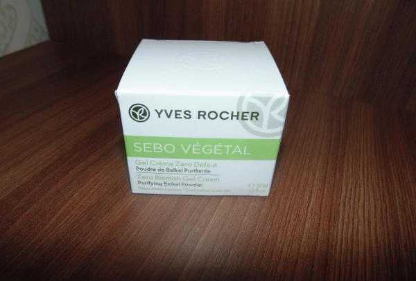 Крем-гель для лица Yves Rocher Sebo Vegetal Ноль Недостатков фото