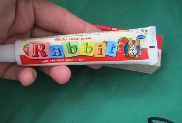 Детская зубная паста Mattes Rabbit фото