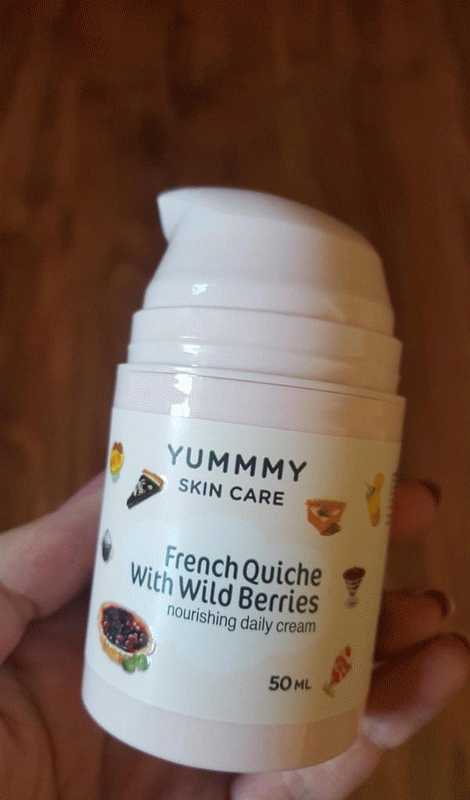 Крем для лица Yummmy Французкий киш с лесными ягодами фото
