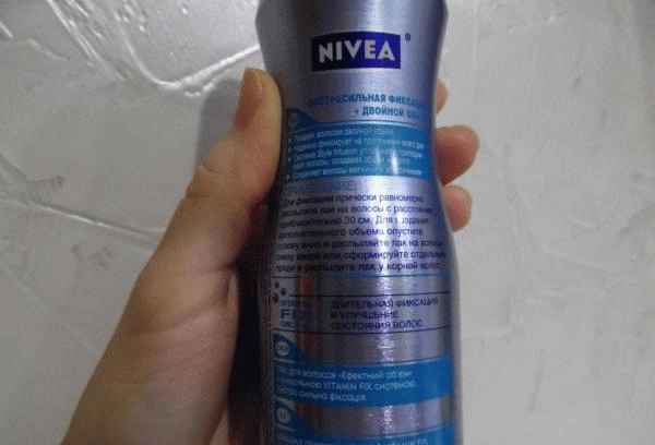 Лак для волос Nivea Эффектный объем фото