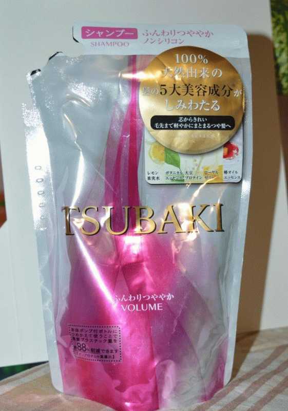 Шампунь для волос Shiseido Tsubaki придающий объем фото
