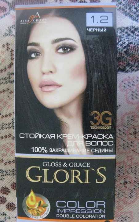 Стойкая крем-краска для волос Alba Group Gloris фото