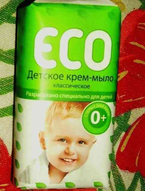 Детское крем-мыло Eco фото