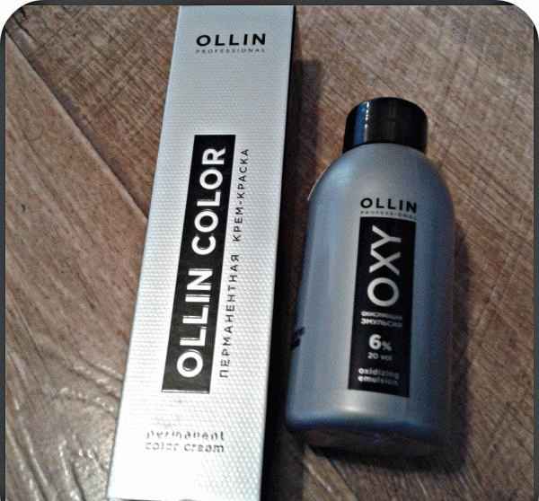 Перманентная крем-краска для волос Ollin Permanent Color фото