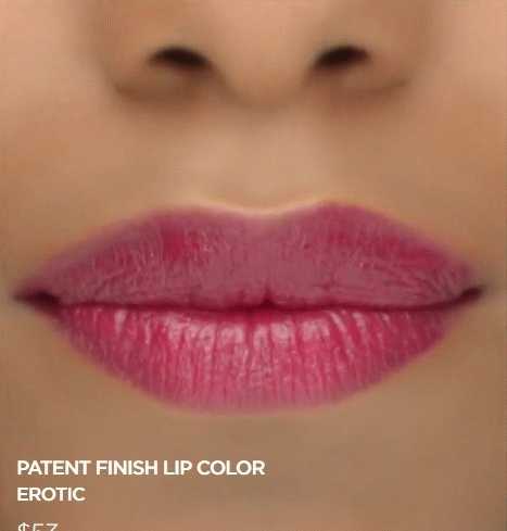 Автоматическая помада-блеск со спонжем Tom Ford Patent Finish Lip Color в оттенке 07 Erotic фото