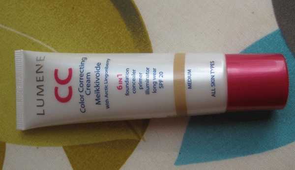 Lumene CC Color Correcting Cream With