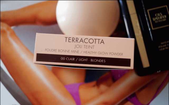 Guerlain Terracotta Joli Teint Natural Healthy Glow Powder Duo №00 Clair - Blondes + Guerlain Cils D&#039;Enfer So Volume №01 Noir фото