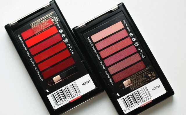 Красная и нюдовая палетки помад L&#039;Oreal Colour Riche Lip Palette, с которыми ничего не страшно фото