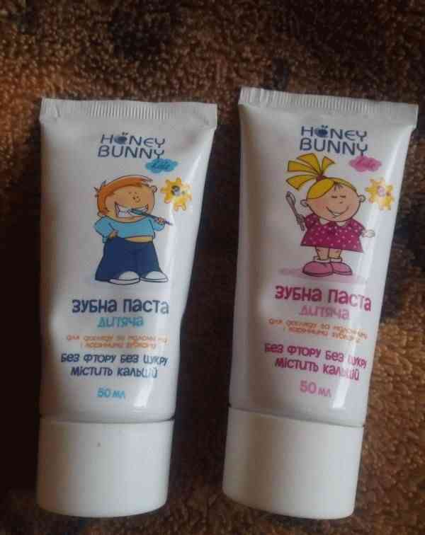 Зубная паста для детей Honey Bunny Kids 3+ фото