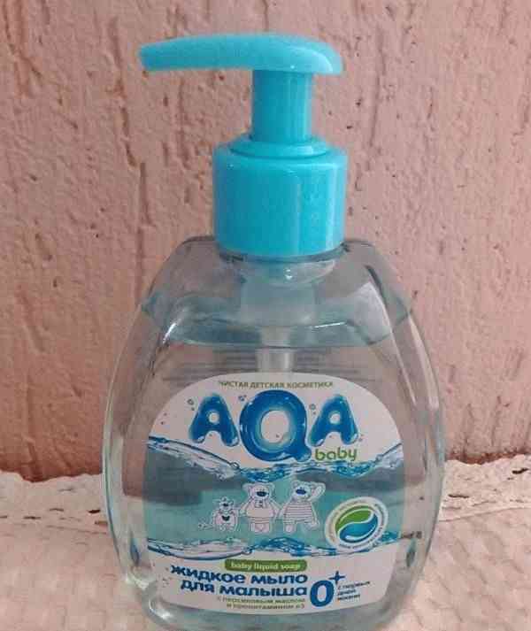 Жидкое мыло Aqa Baby для малыша фото