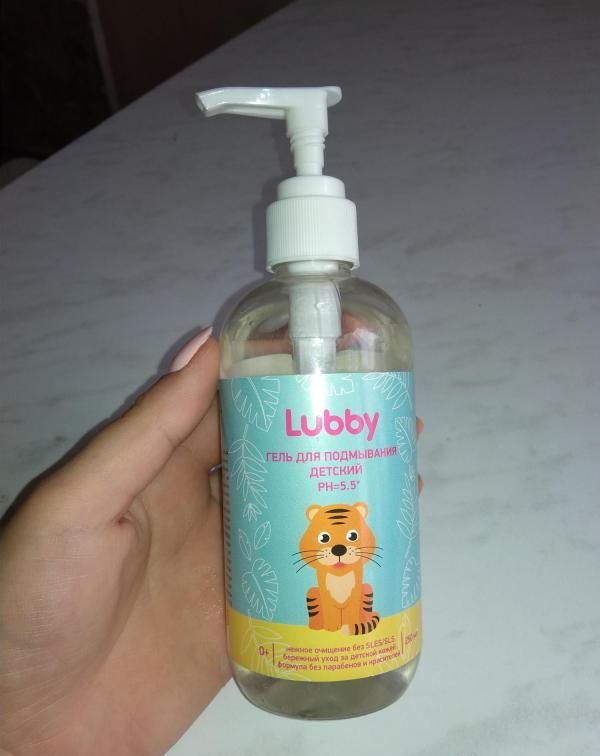 Гель для подмывания детский Lubby фото