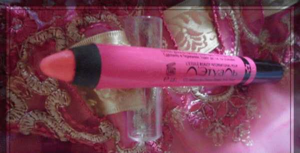 Карандаш-блеск для губ Л&#039;Этуаль Bikini jumbo gloss &amp; сontour 206 rose elegance фото