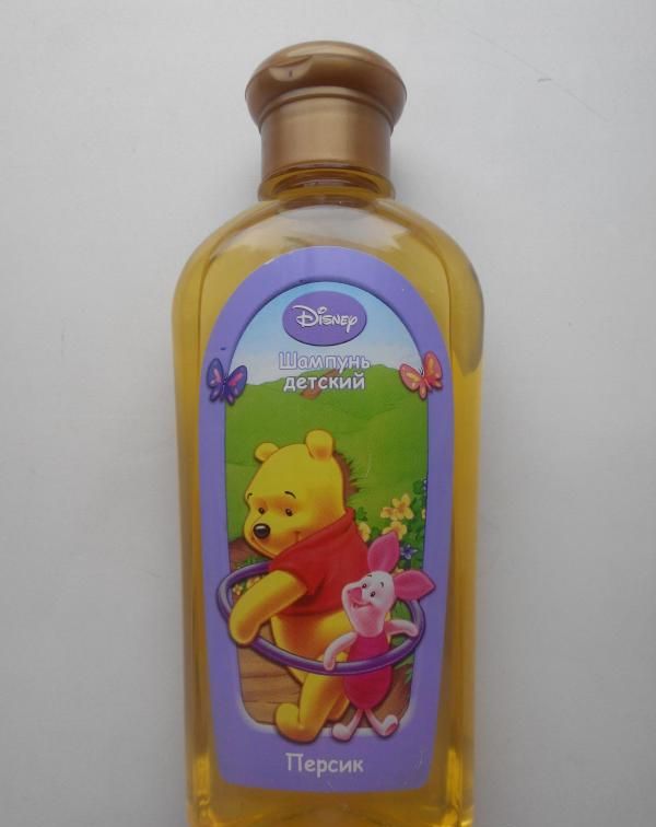 Детский шампунь Disney Winnie The Pooh Персик фото