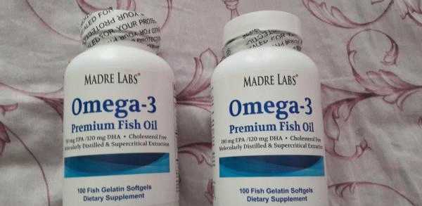 БАД Madre Labs Omega-3 Premium Fish Oil фото