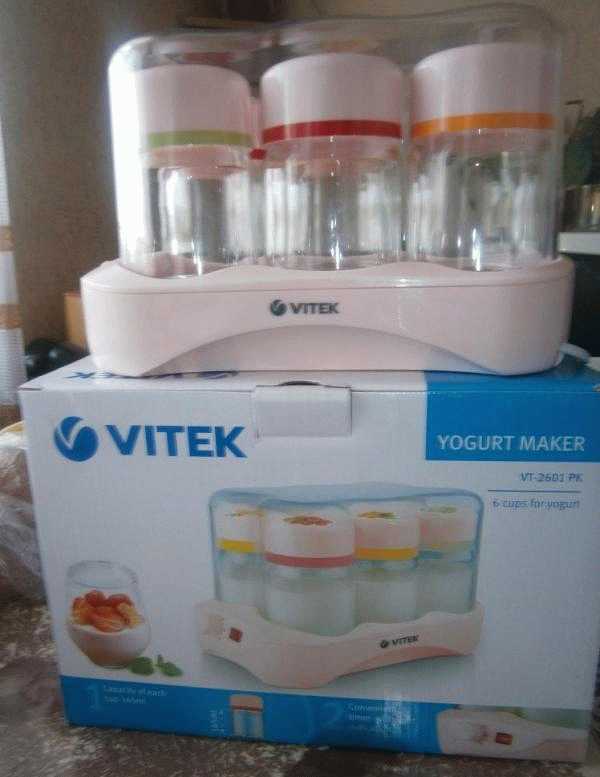 Йогуртница Vitek VT-2601 PK фото