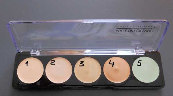 Make Up For Ever Camouflage Cream Palette  фото