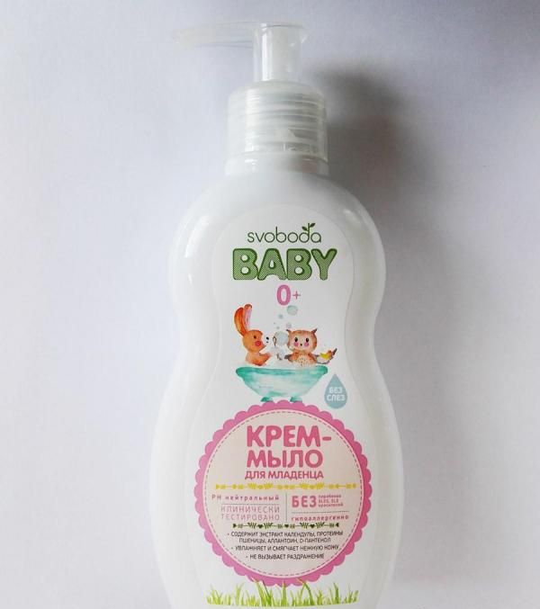 Жидкое крем-мыло Svoboda Baby для младенца фото