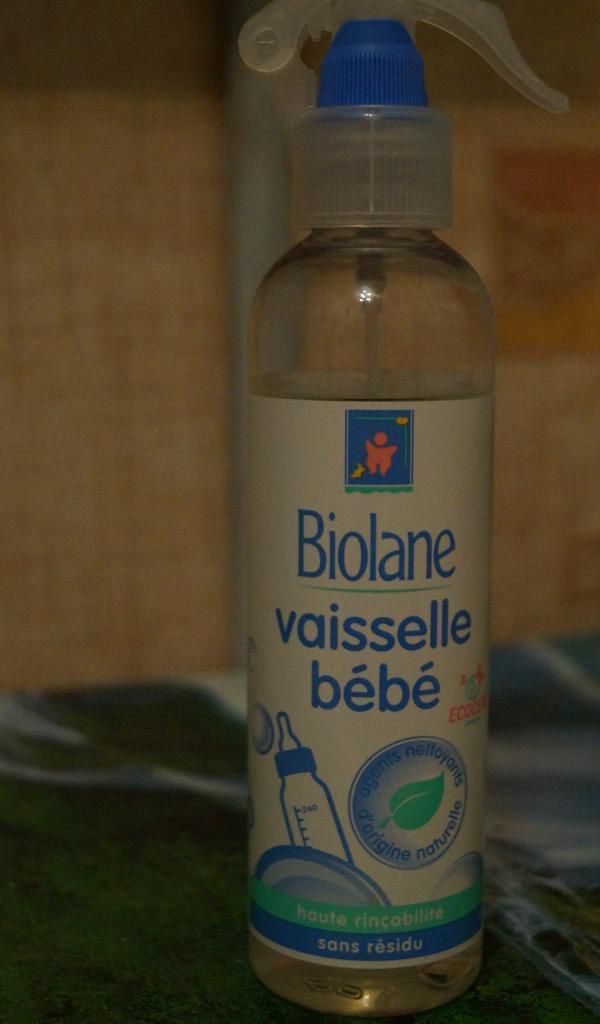 Средство для мытья детской посуды Biolane Биоорганическое фото