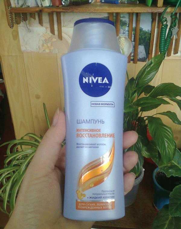 Шампунь Nivea Интенсивное восстановление для сухих ломких и поврежденных волос фото