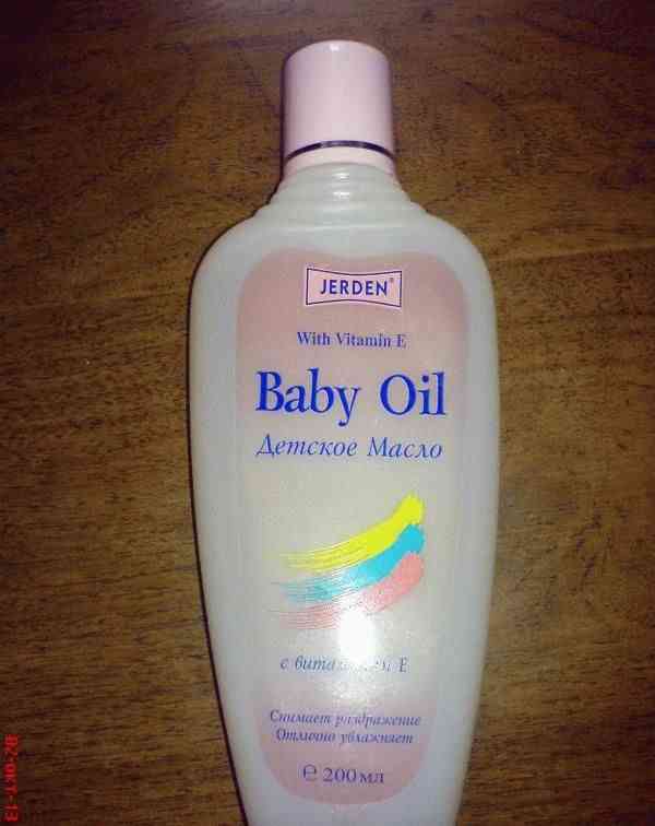 Детское масло Jerden Baby Oil с витамином Е фото