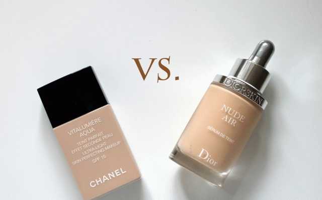 Тональный флюид Chanel VS Dior. Любовь и