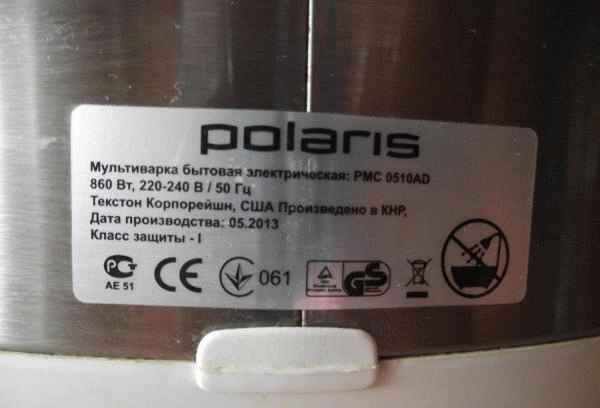 Мультиварка Polaris PMC 0510AD фото