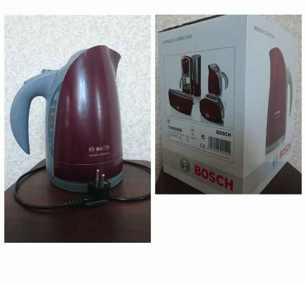Электрический чайник Bosch TWK 6008 Venezia collection фото